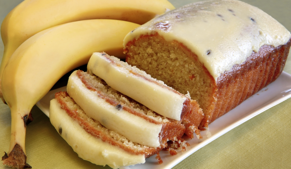 The Best Banana Cake, Ridiculously Rich & Moist With Lemon Cream Cheese