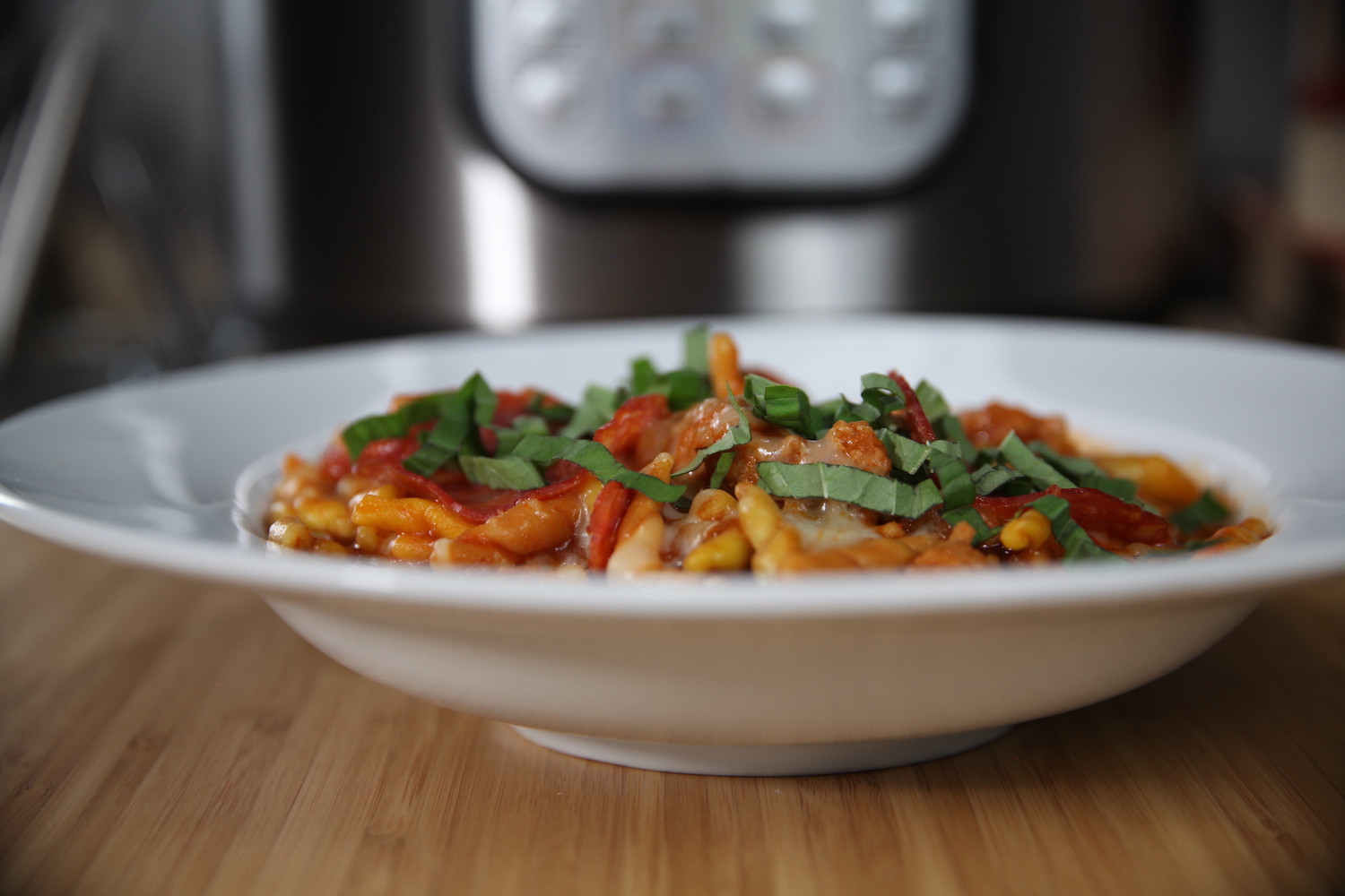 Instant Pot Pizza Pasta Casserole