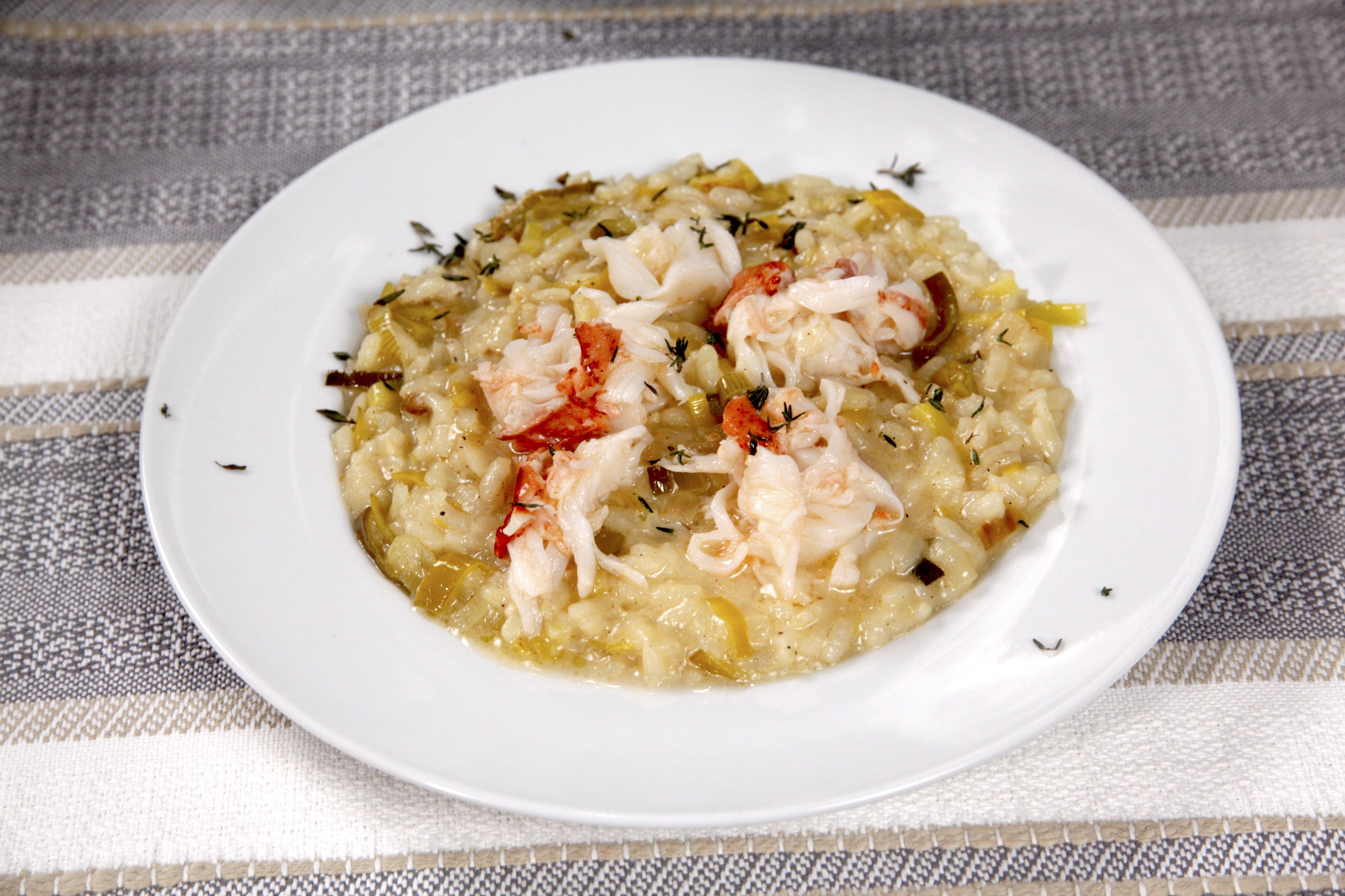 Instant Pot Champagne Lobster Risotto