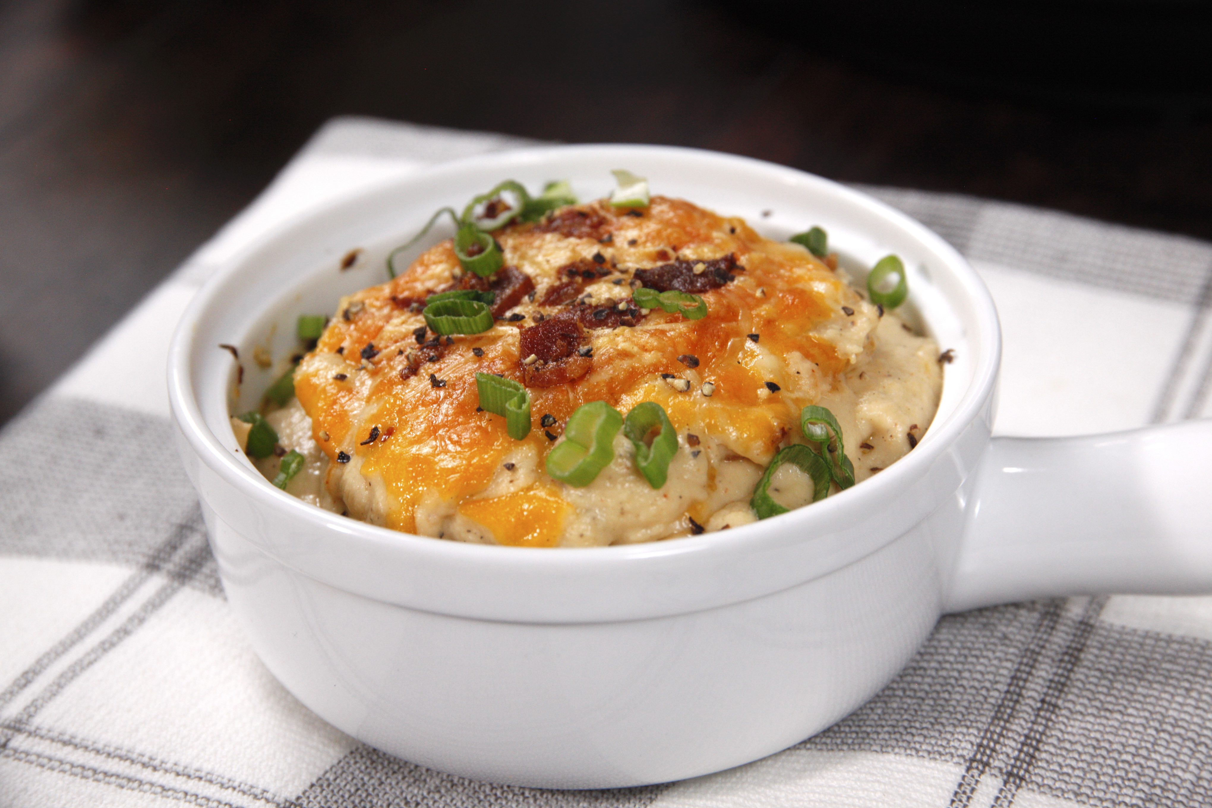 Instant Pot Loaded Mashed Cauliflower