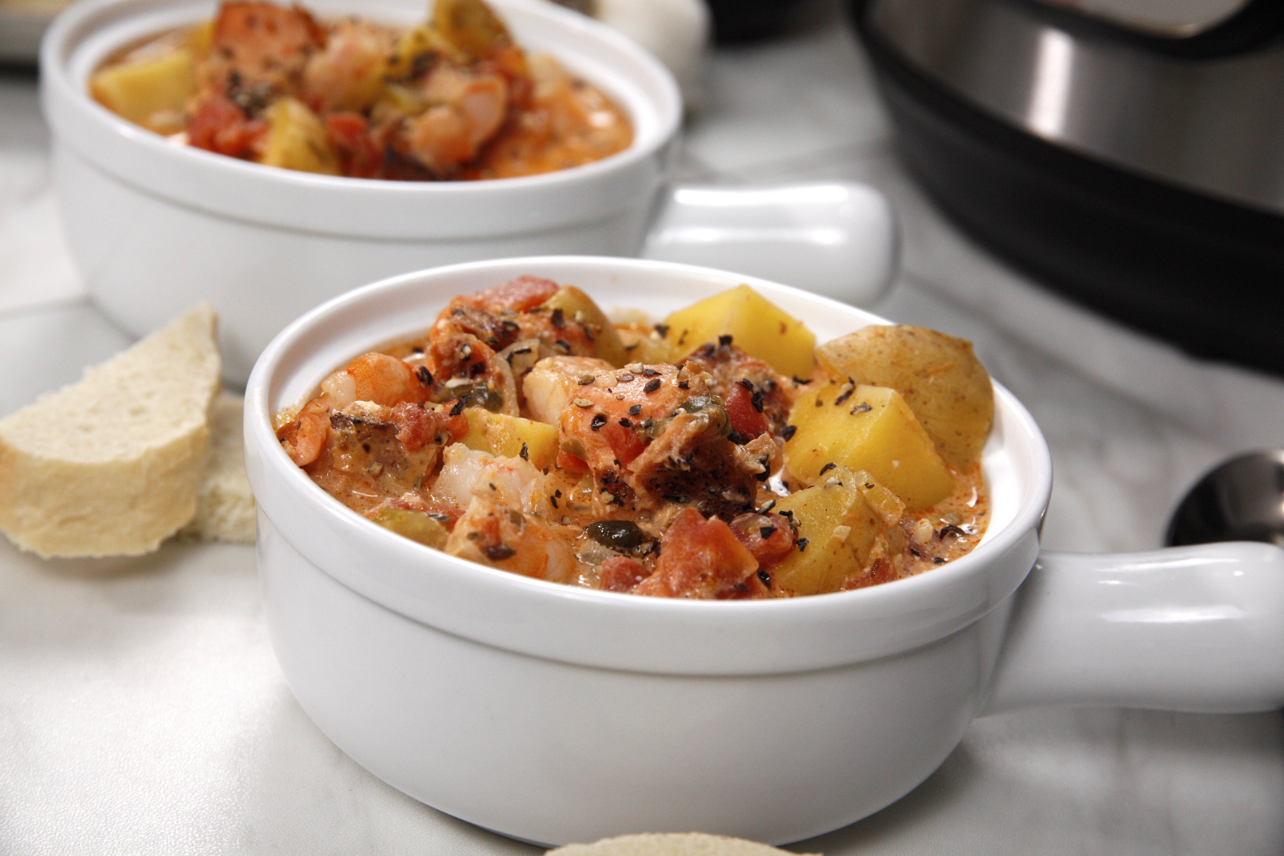 Instant Pot PacificStyle Smoked Salmon Chowder